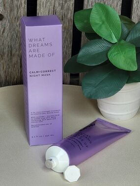 Sun + Moon WHAT DREAMS ARE MADE OF Calm + Correct Night Mask - Lavender